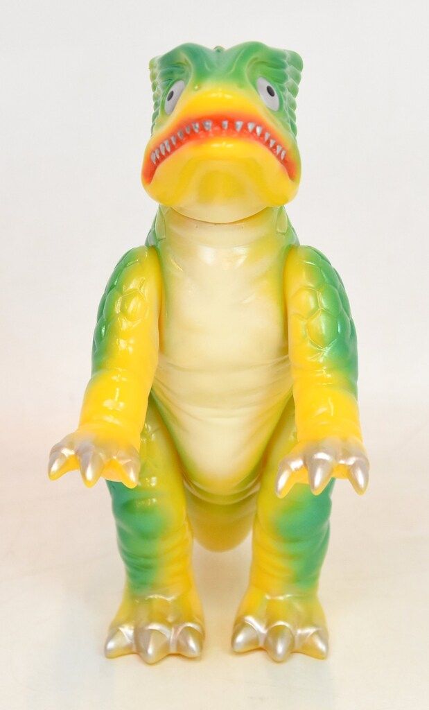 M 1号 世紀の大怪獣ウルトラQウルトラマン ピーター 黄成型 メタ緑 オレンジ