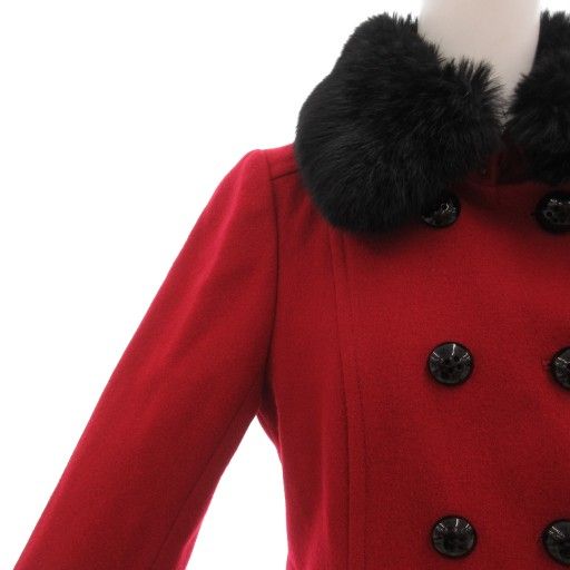 バーバリーブルーレーベル BURBERRY BLUE LABEL Pコート ピーコート