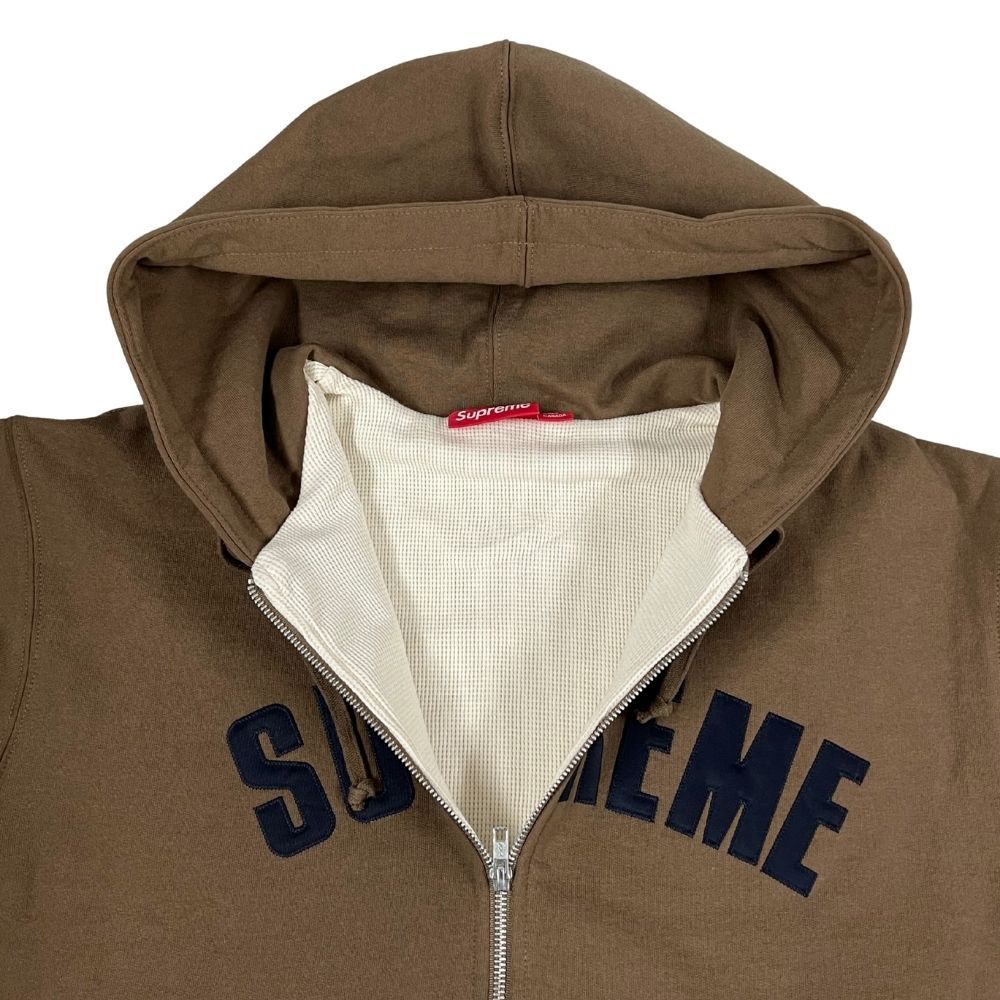 supremeシュプリーム アーチロゴジップパーカー茶XL Supreme（ブラウン/茶色系）のフリマアイテム一覧
