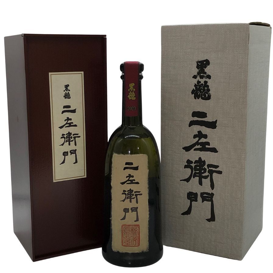 黒龍　仁左衛門 2024年11月 黒龍 純米大吟醸 仁左衛門 2023 720ml 2024年11月【C1】 - メルカリ