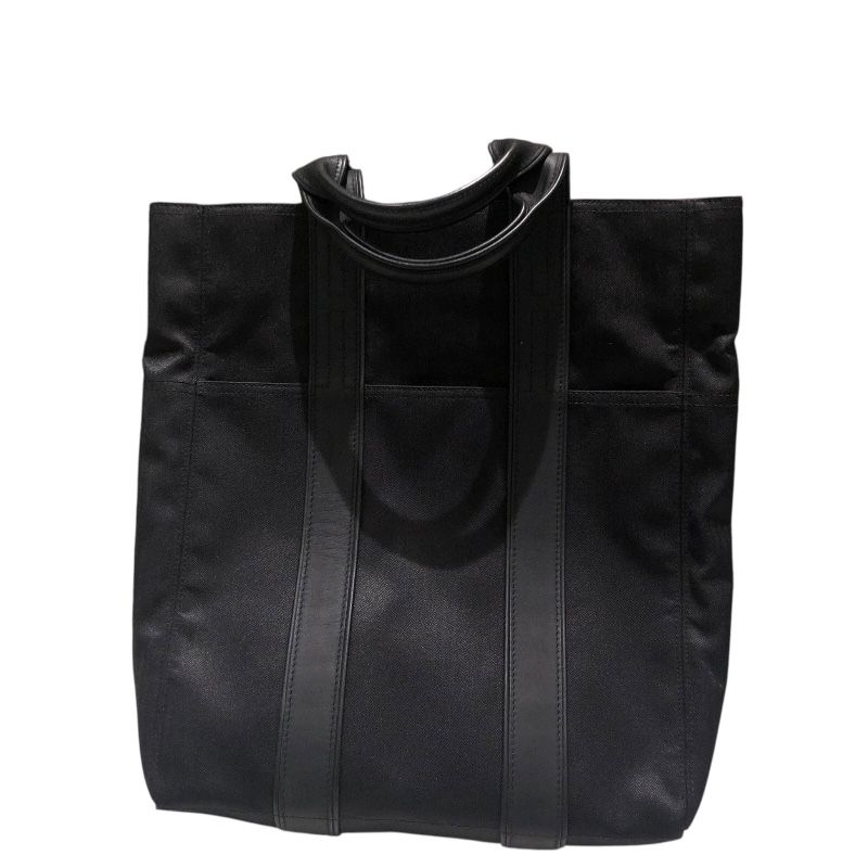 エルメス HERMES アカプルコカバスMM ブラック トワル・レザー