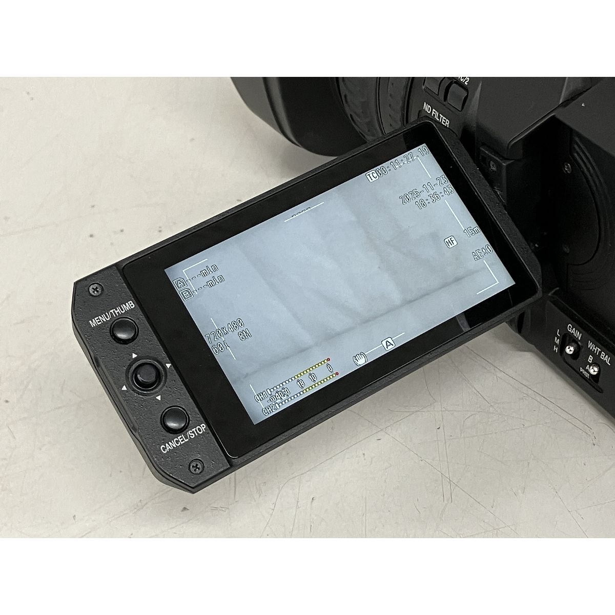 JVC GY-HM185 カメラレコーダー 4.6mm-56mm 1.2-3.5 ビデオカメラ 4K