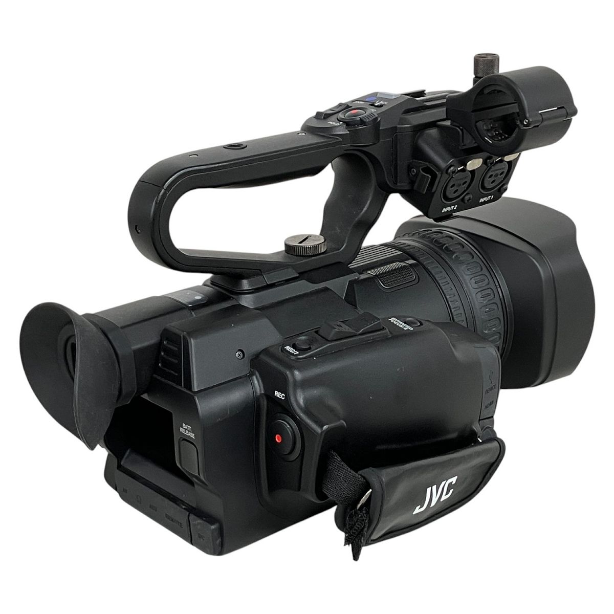 JVC GY-HM185 カメラレコーダー 4.6mm-56mm 1.2-3.5 ビデオカメラ 4K