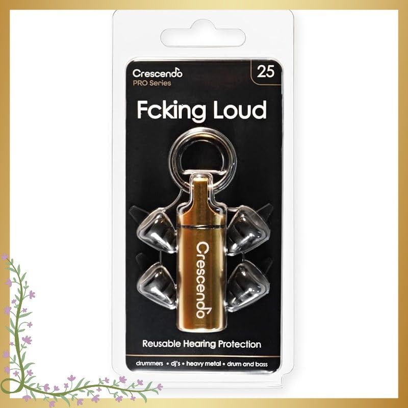 PRO 耳栓 ドラマー用 イヤープロテクター Fcking Loud 0