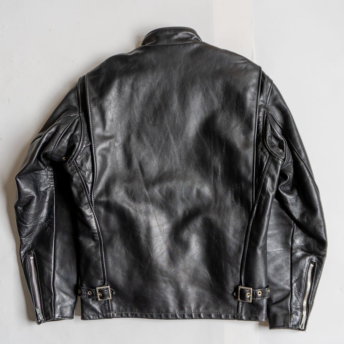 雰囲気抜群】SCHOTT【641/シングルライダースジャケット】36 ボア