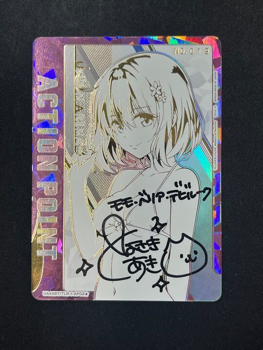 シリアル 019 アクションポイントカード モモ・ベリア・デビルーク AP