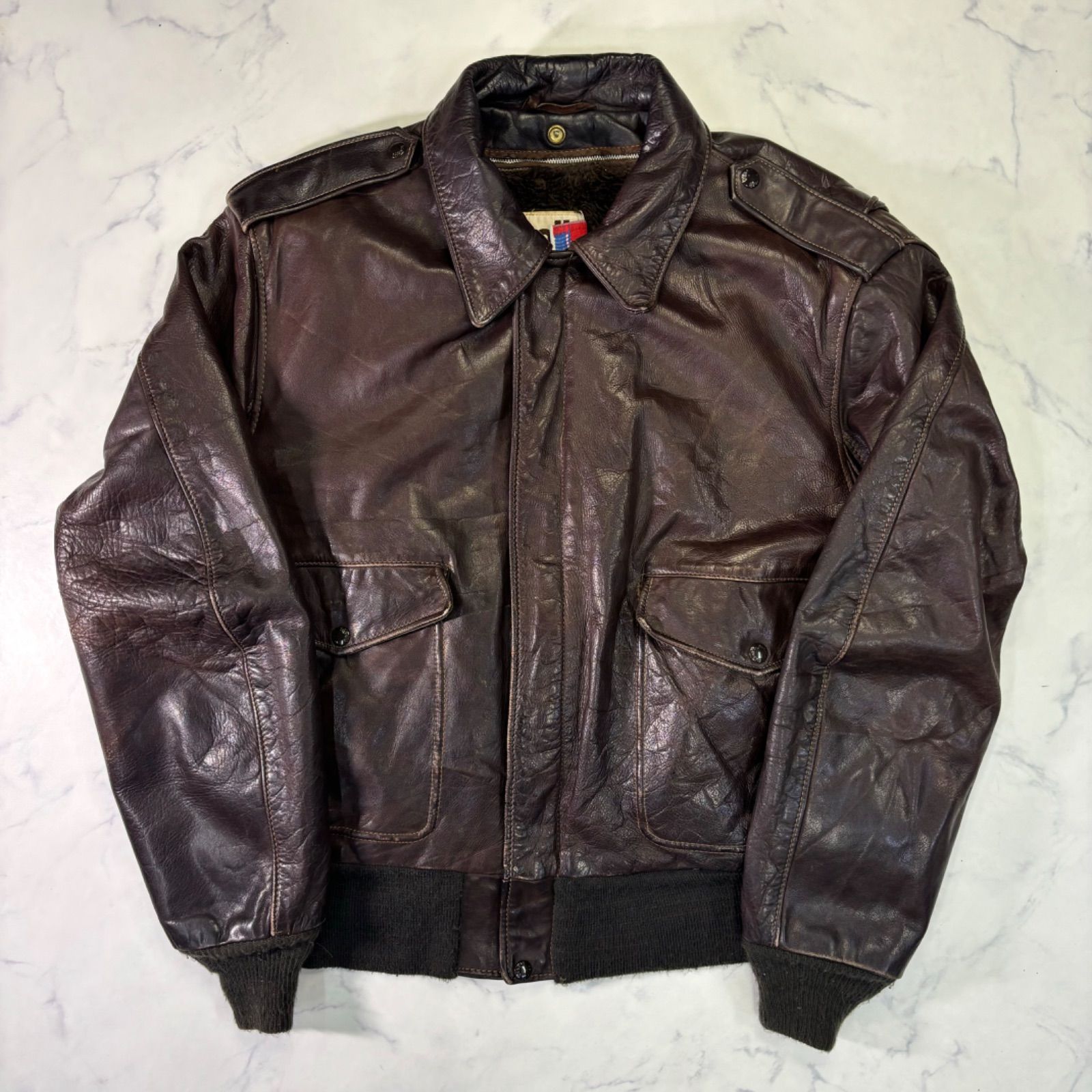 新*那様 Schott A-2 USA 製80s 70's~80's Schott A-2 Type Leather Jacket 70年代 80年代 ショット
