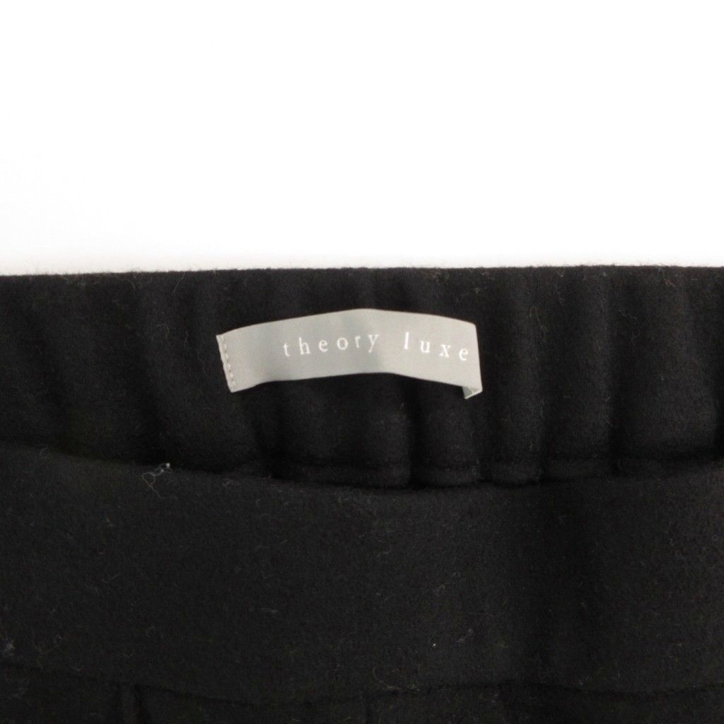 セオリーリュクス theory luxe パンツ スラックス イージー 38 黒