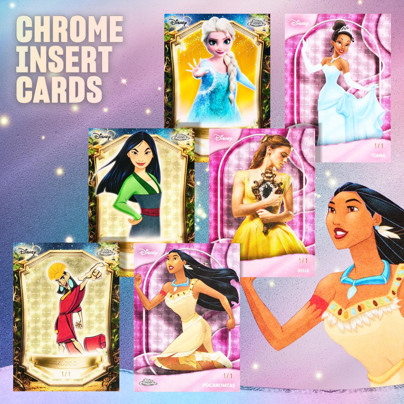 topps シンデレラ　ディズニー　ワンダー　2025 2025 Topps Disney Wonder Value Box PRESALE 1 Diamante Parallel Per