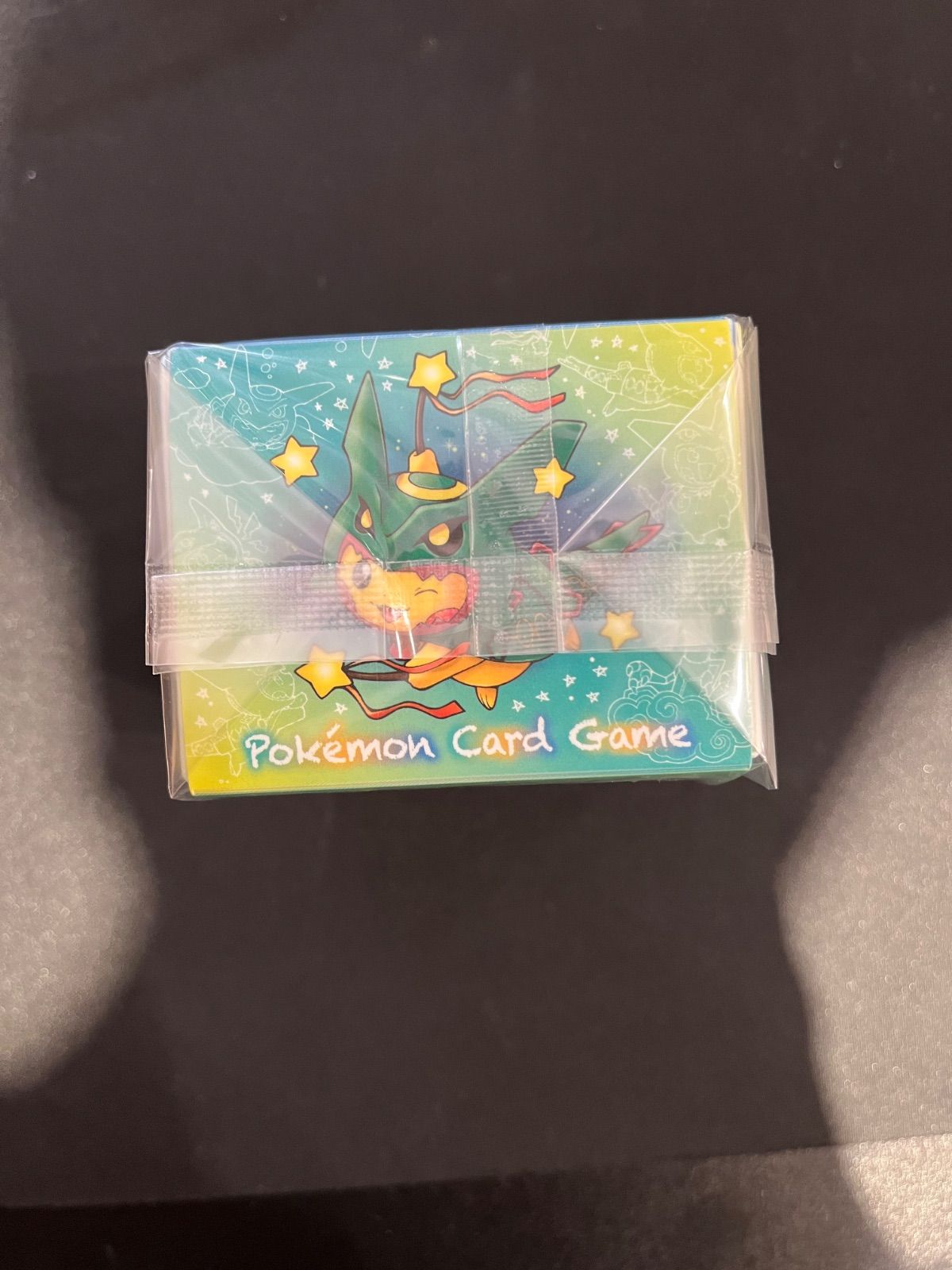 ポケモンカード レックウザポンチョのピカチュウ デッキケース 未開封