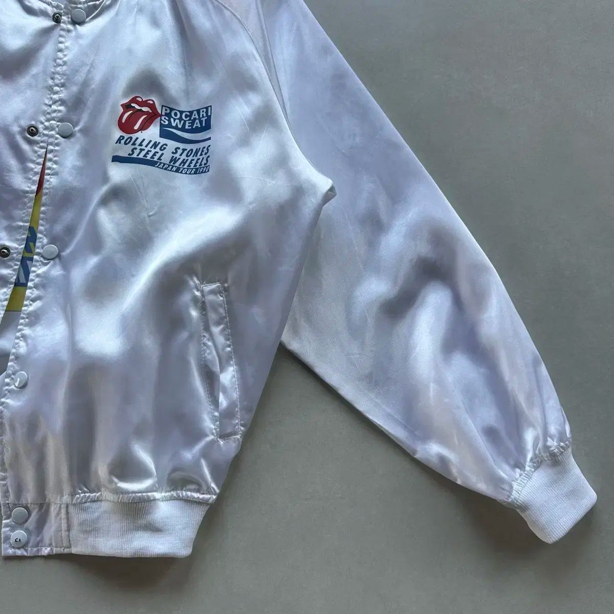 L ローリング ストーンズ x ポカリスエット 1990 日本 ツアー スタッフ