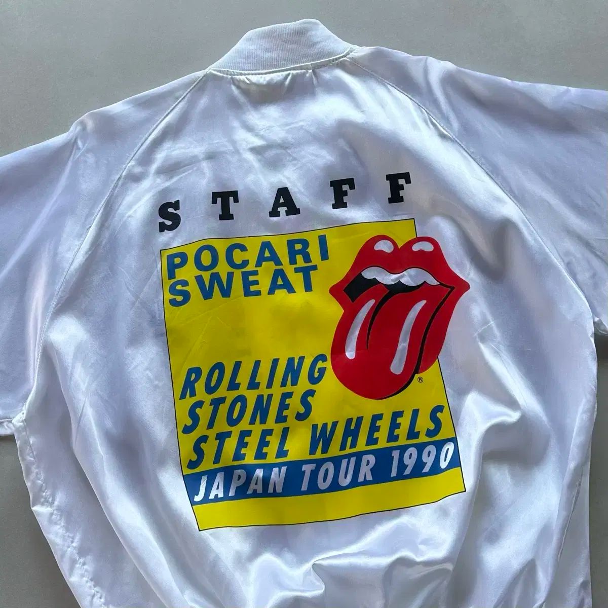 L ローリング ストーンズ x ポカリスエット 1990 日本 ツアー スタッフ