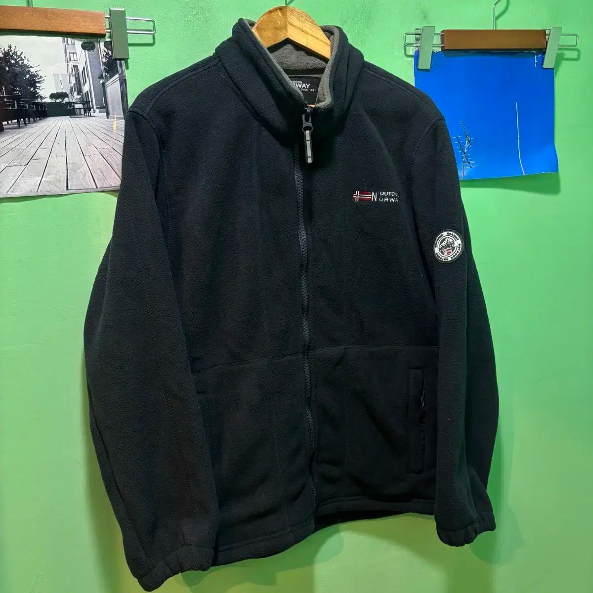 アウトドア ノルウェー フリースジャケット (ㅎ5137)