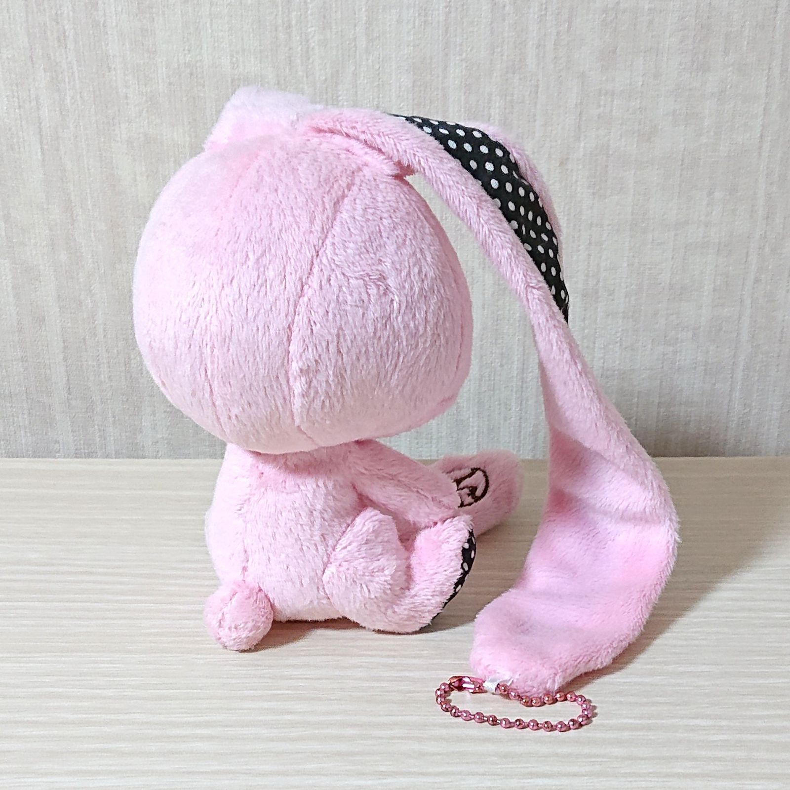 汎用うさぎぬいぐるみ やわはだバリエーション ドット 汎用ピンク CGP