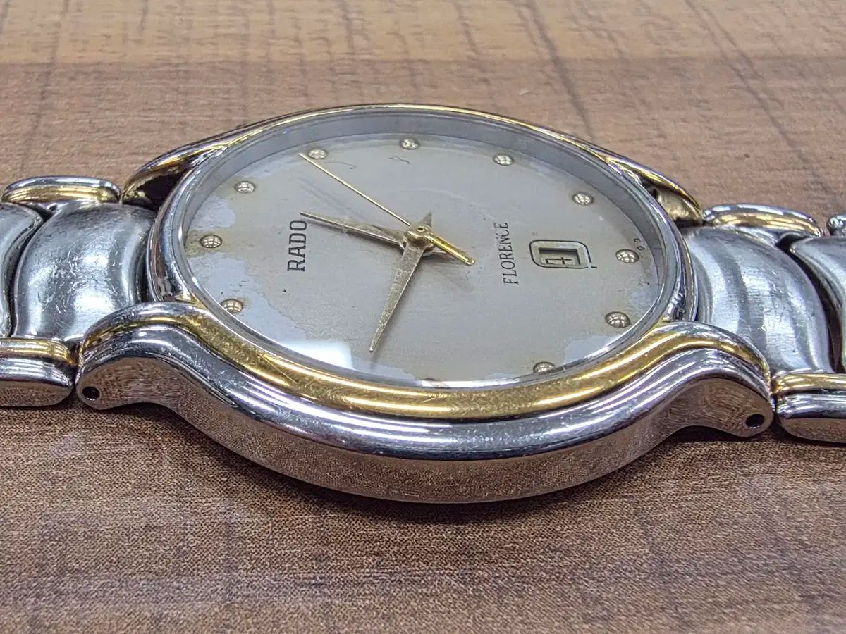  ラドー Rado ヴィンテージ フロレンス スチールコンビ メタル リスト時計 金属ベルト 時計