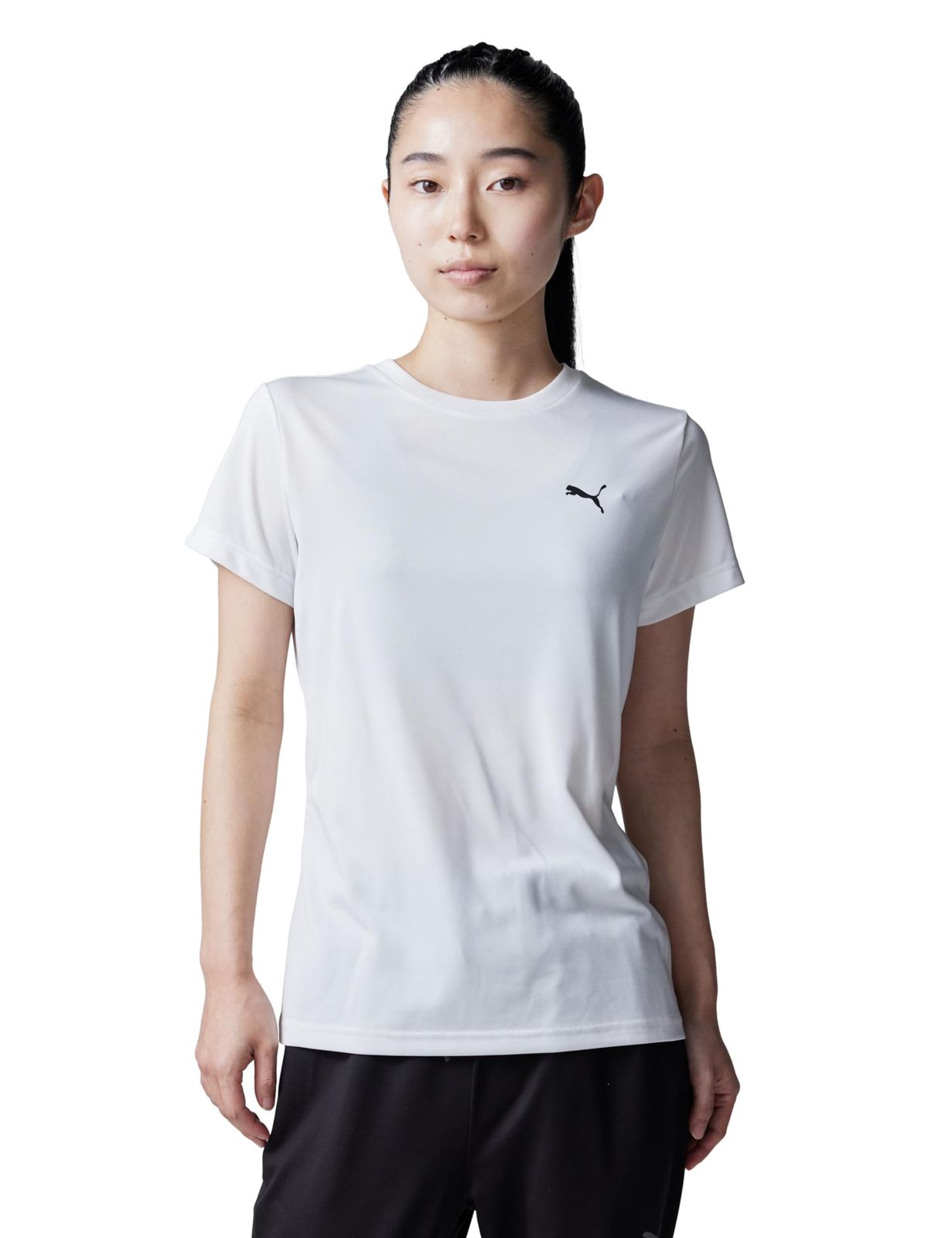 【数量限定】【大人気】ESS カジュアル プーマロゴ ポリ Tシャツ [プーマ] 687606 レディース