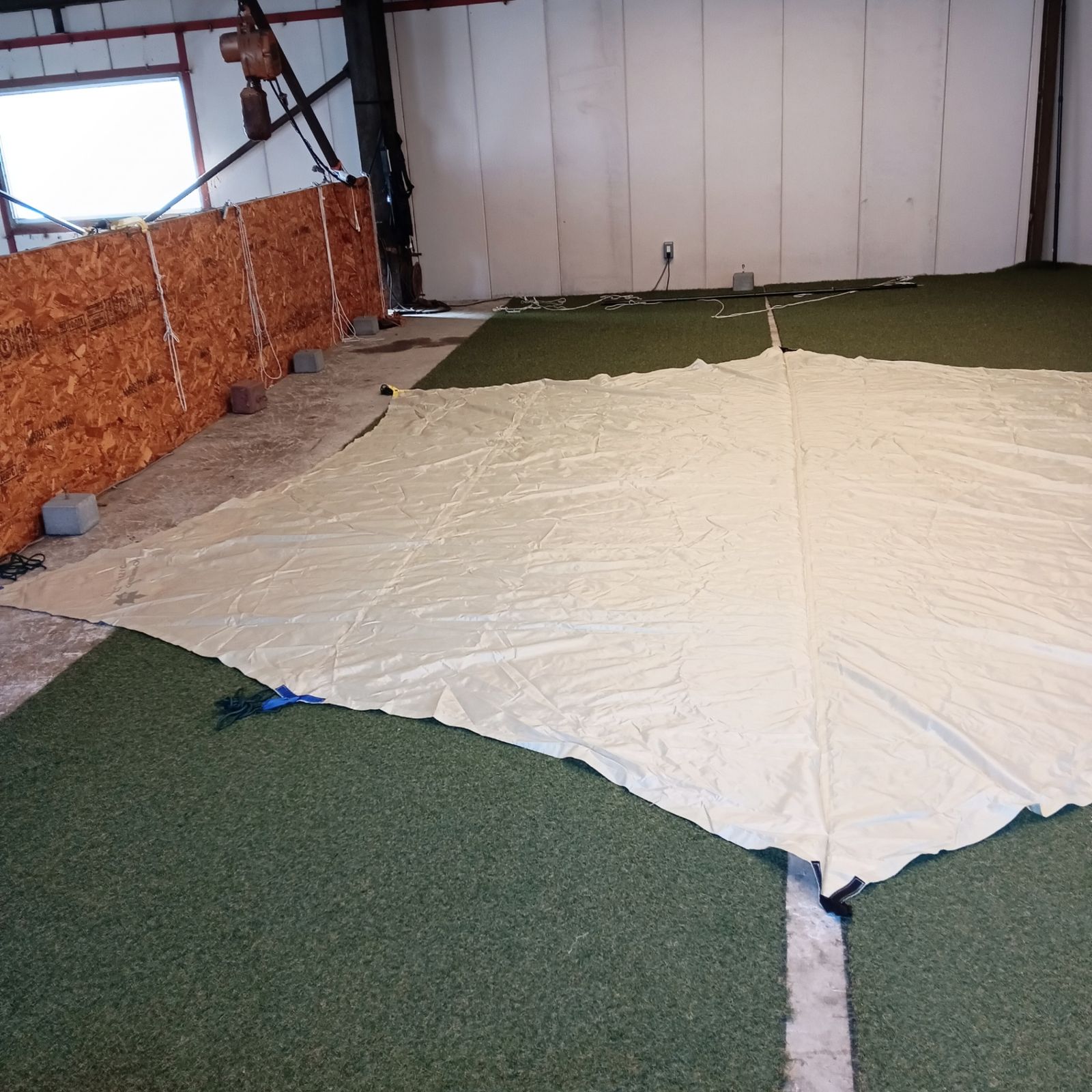 タープ 難燃生地