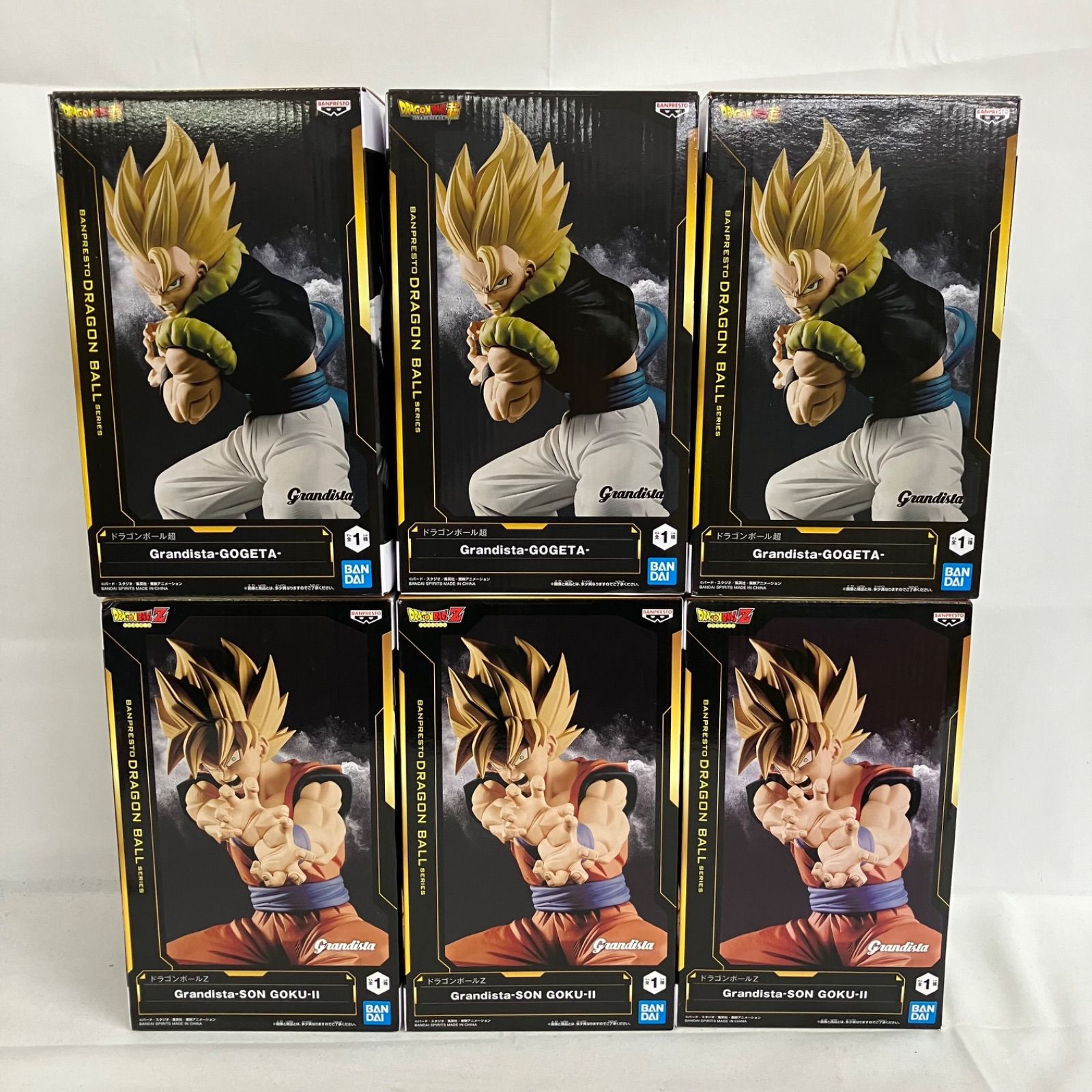未開封 ドラゴンボール Grandista 孫悟空Ⅱ ゴジータ 6個セット SFJ468