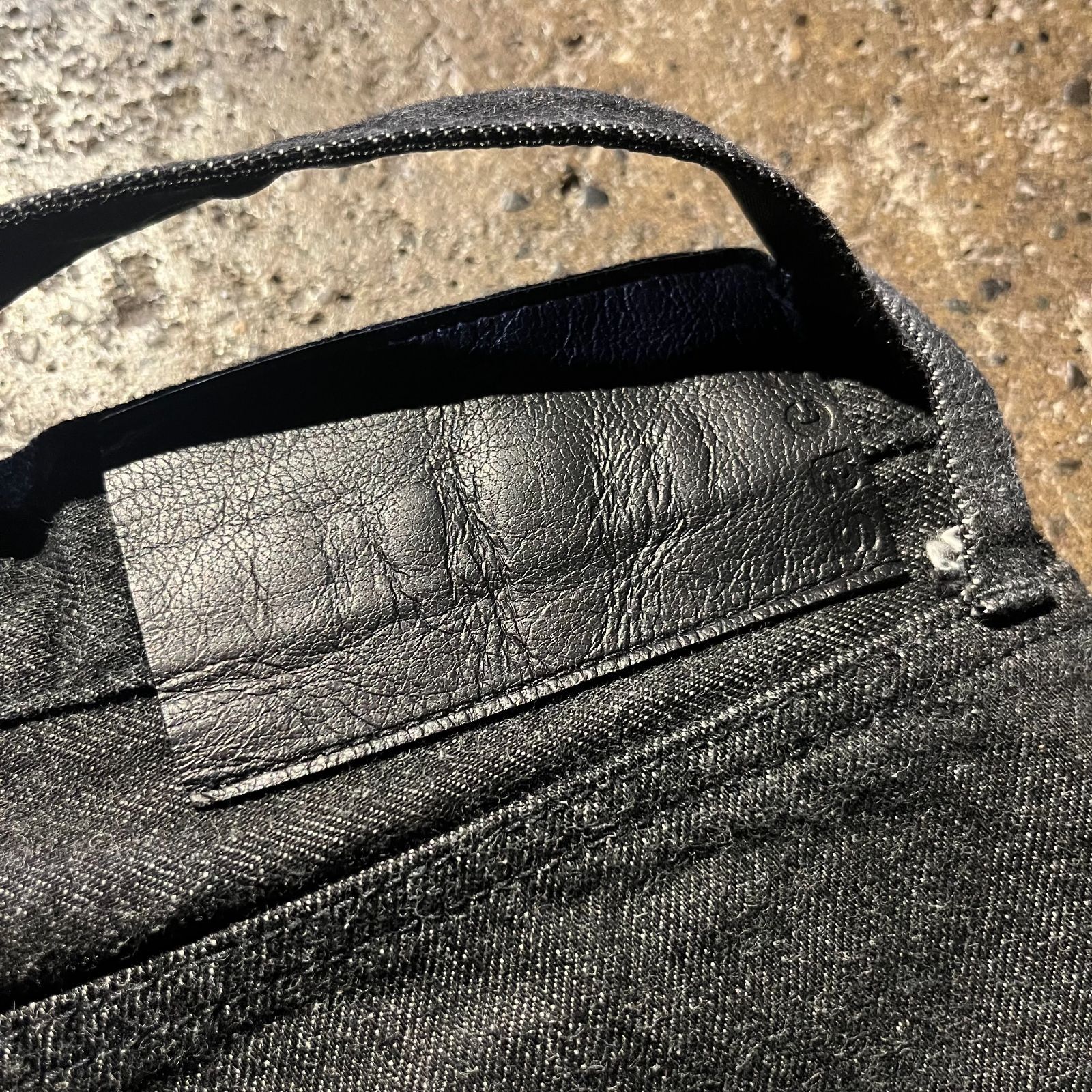 sacai × BEYONDEXX 24ss Wide-Leg Belted Denim Shorts 2 ブラック