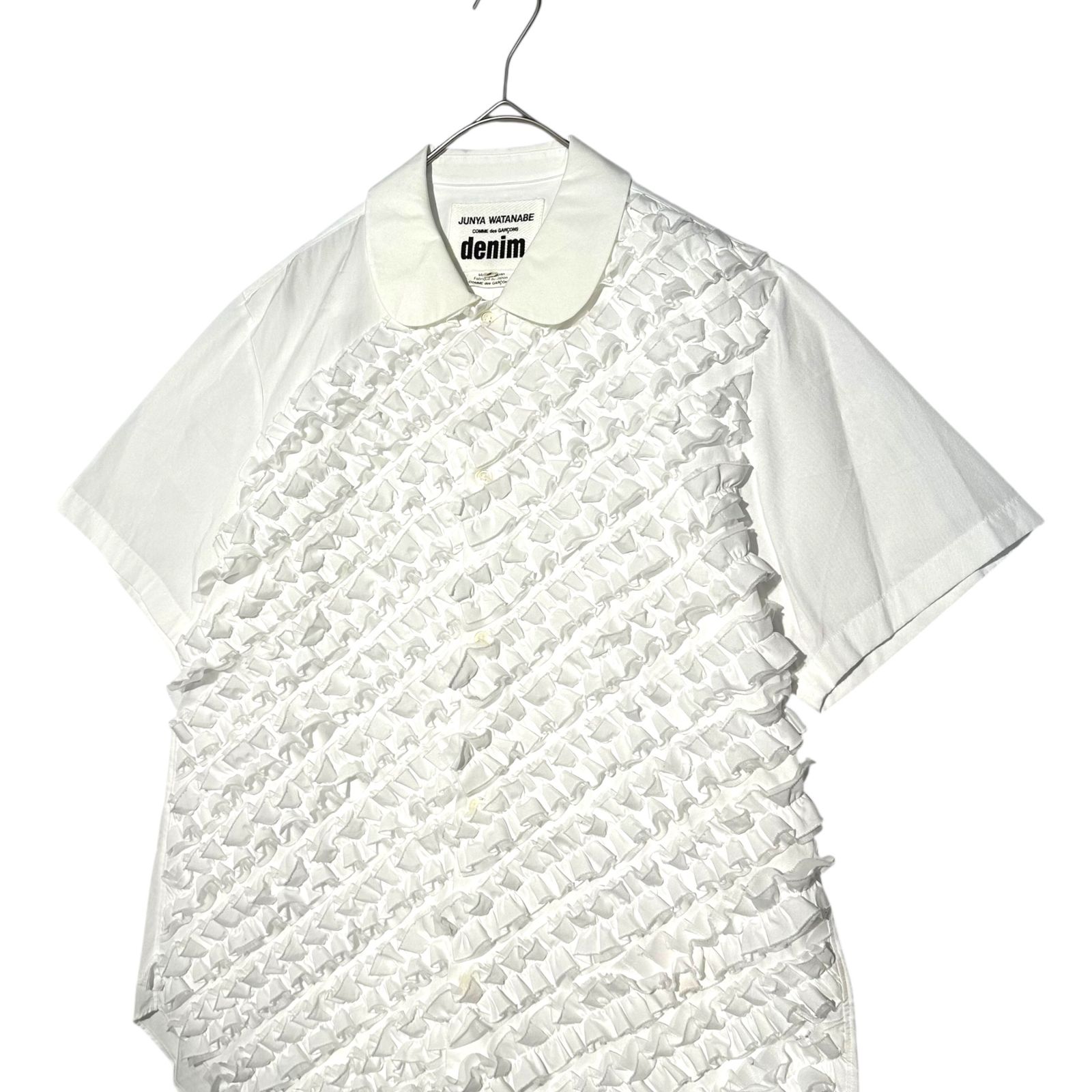 希少】JUNYA WATANABE コムデギャルソン ブラウス レース フリル 希少