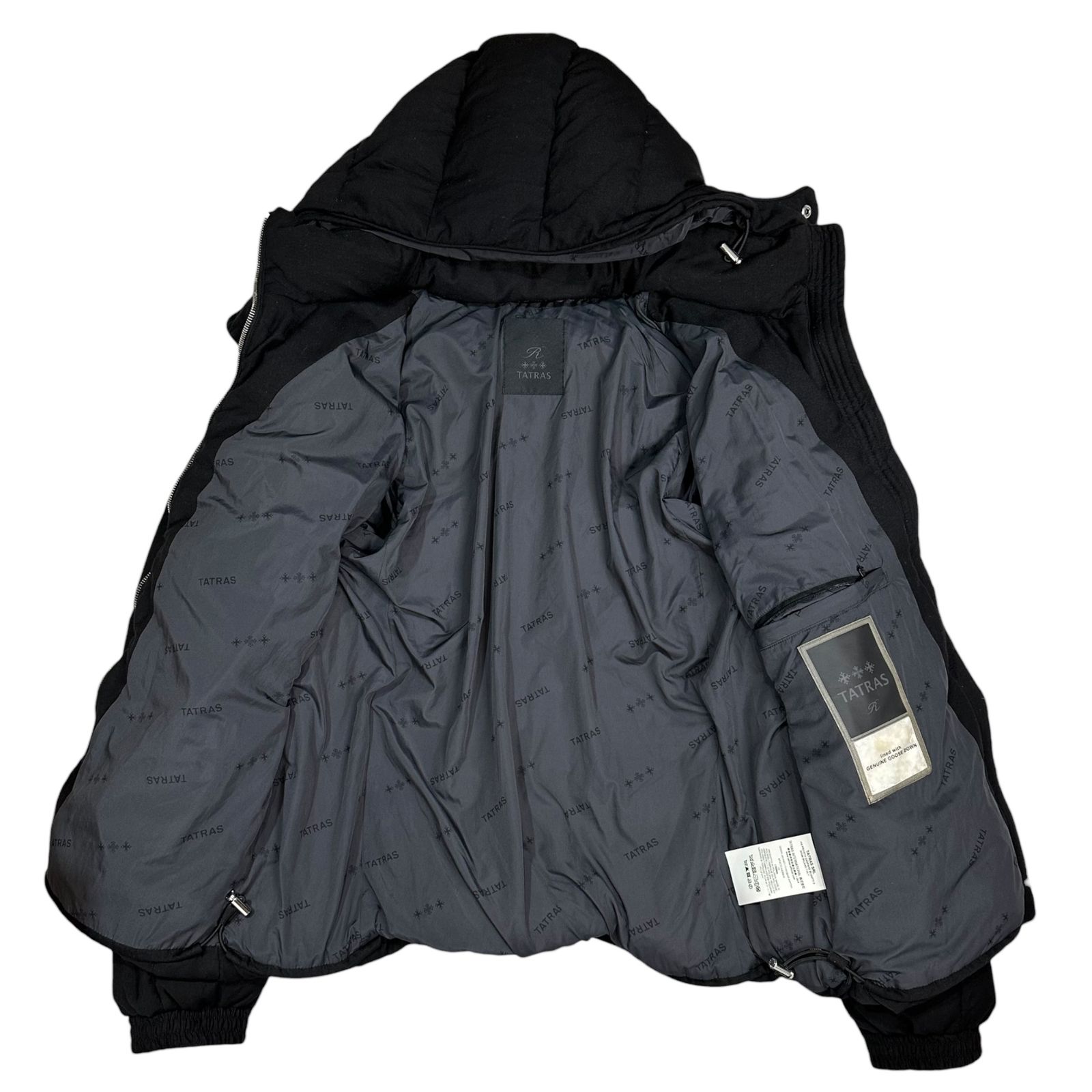 TATRAS(タトラス) 21AW R Line DOMIZIANO Wool Silk Hooded Down