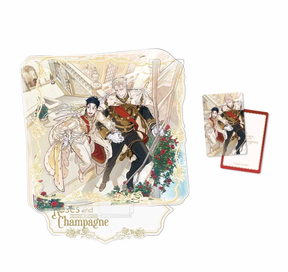 バラとシャンパン バラシャン アクリルスタンド - メルカリ