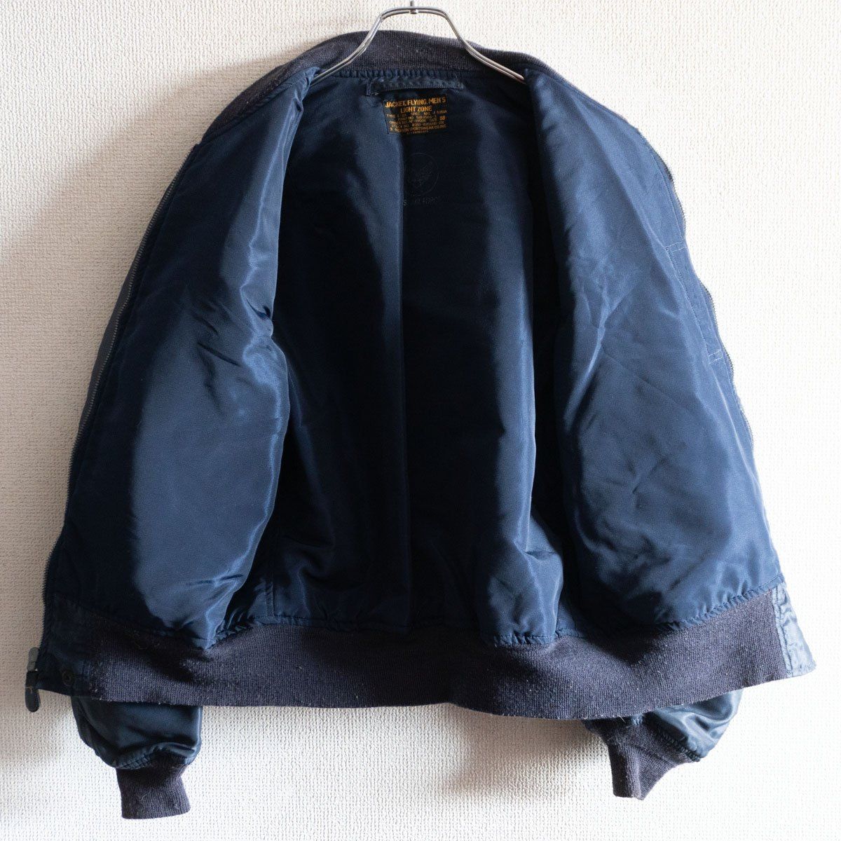 雰囲気抜群】BUZZ RICKSON'S【L-2A フライト ジャケット】38 USAF