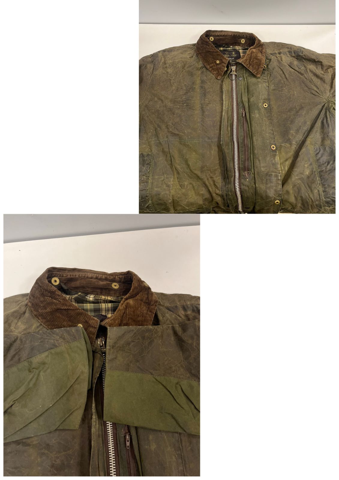 バブアー Barbour 90's 90年代 3ワラント BORDER ボーダー ワックス