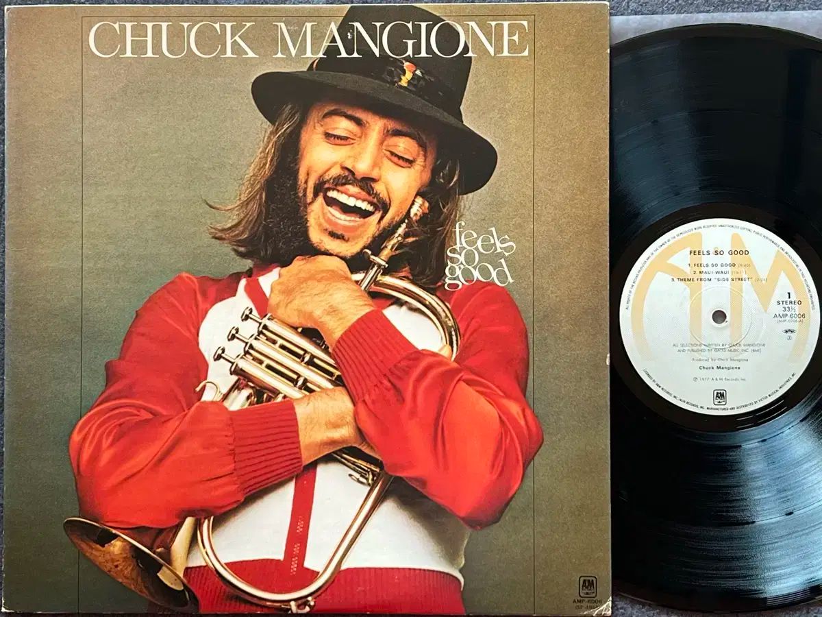 楽器・機材 LP ： Chuck Mangione ー Feels So Good