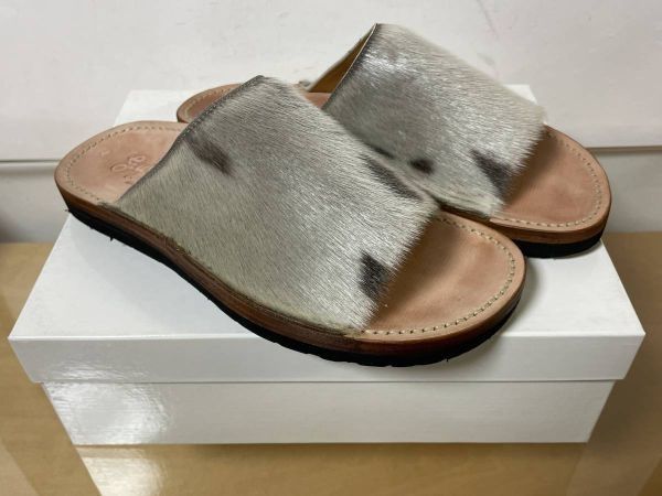 ライン HIGH LINE guranisuta グラニスタ GR-KM 1338 A FUR SEAL SANDAL ファー サンダル アザラシ革 vibramソール 42