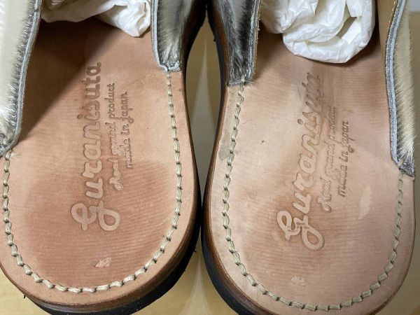  ライン HIGH LINE guranisuta グラニスタ GR KM 1338 A FUR SEAL SANDAL ファー サンダル アザラシ革 vibramソール 42 サンダル サンダル