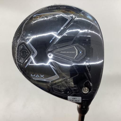 レディース新品！コブラDARK SPEED MAX 3番フェアウェイウッドL 【公式