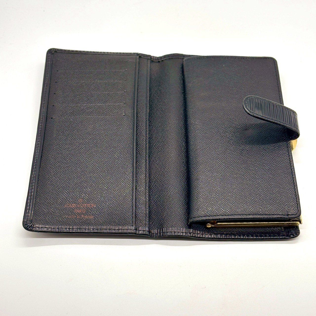 静かに輝く上質】 ルイヴィトン LOUIS VUITTON エピ がま口長財布
