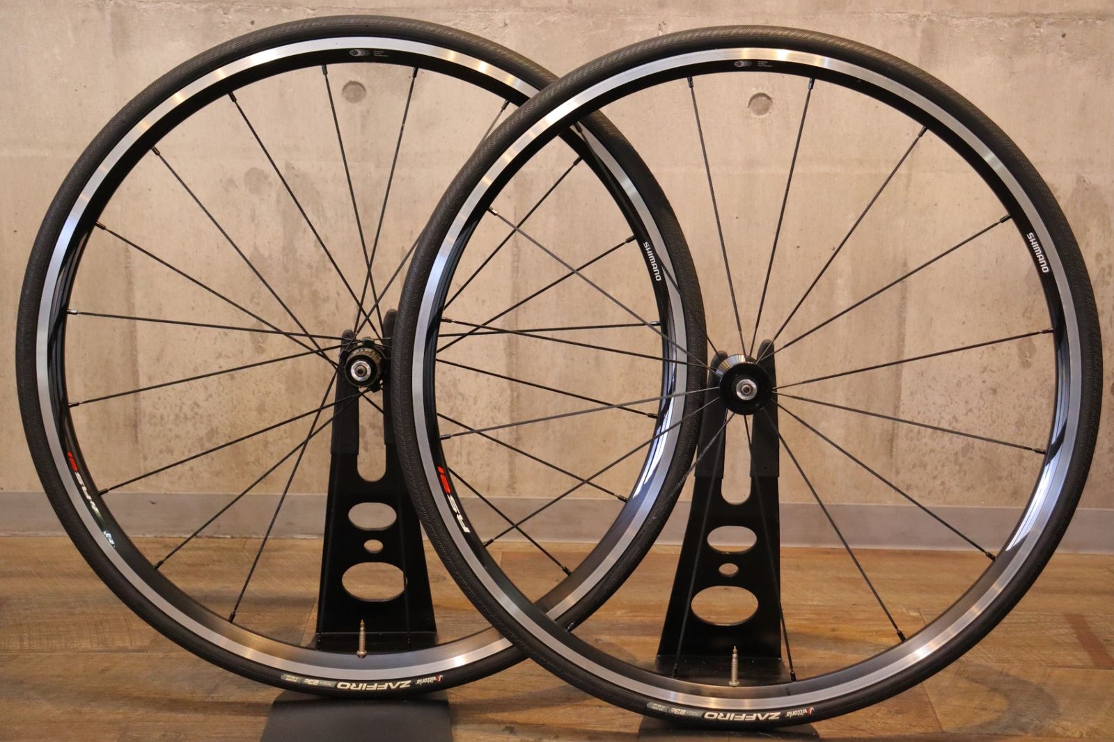 シマノ SHIMANO WH-RS21 アルミ クリンチャー ホイールセット シマノ