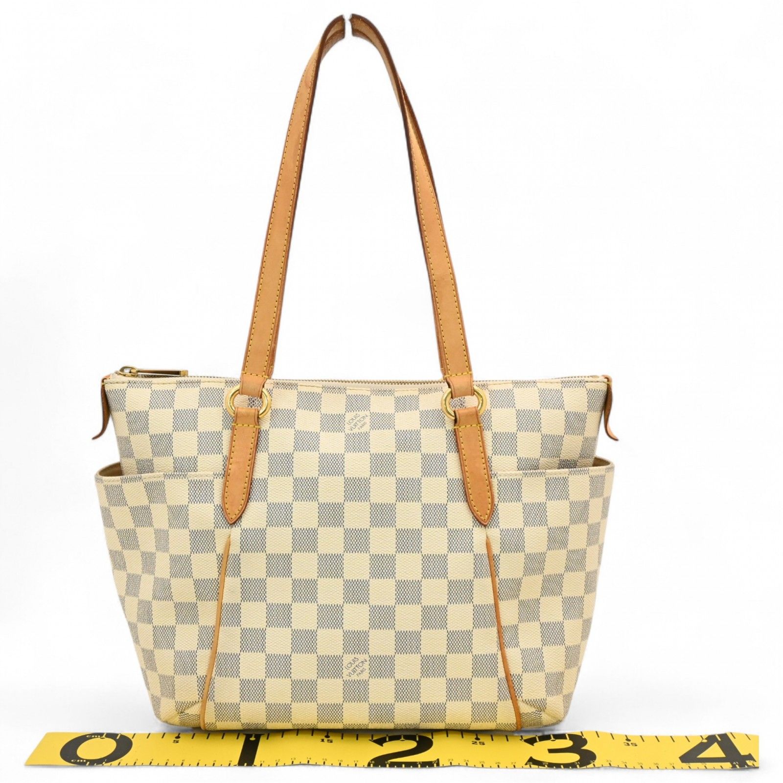 ルイヴィトン ダミエ アズール トータリーPM トートバッグ Bランク