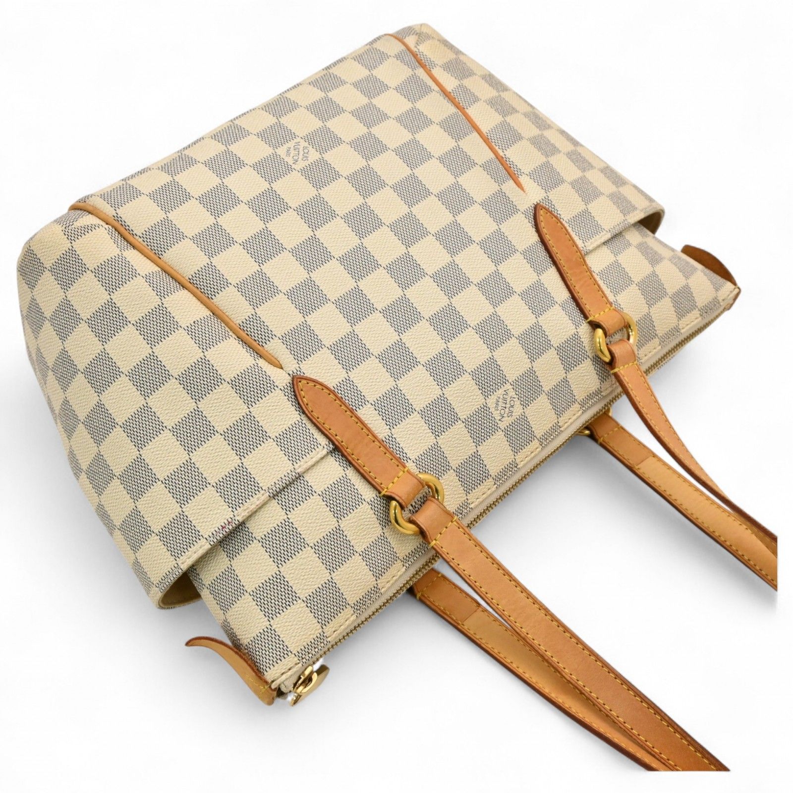 ルイヴィトン ダミエ アズール トータリーPM トートバッグ Bランク