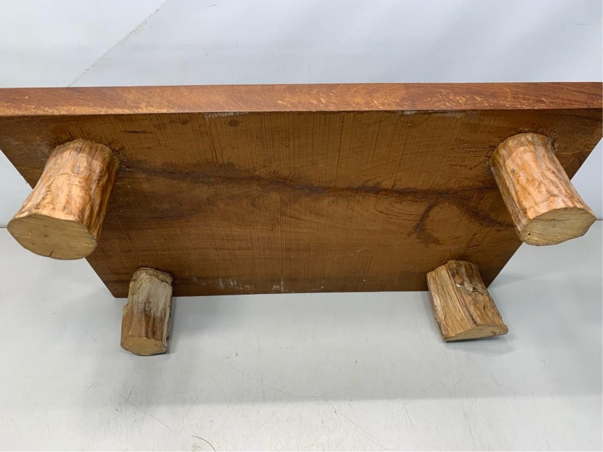 木製花台　ヴィンテージ 貴重 アンティーク花台 天然木 ヴィンテージ雑貨 レトロインテリア