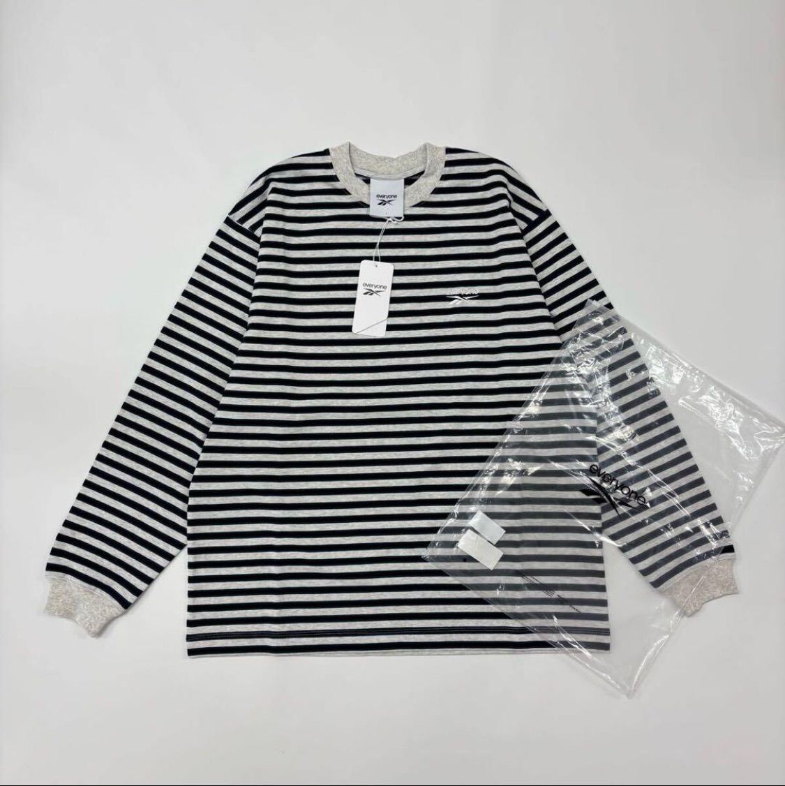 25ss 2025 新品 REEBOK everyone CLASSIC BORDER LONG SLEEVE TEE