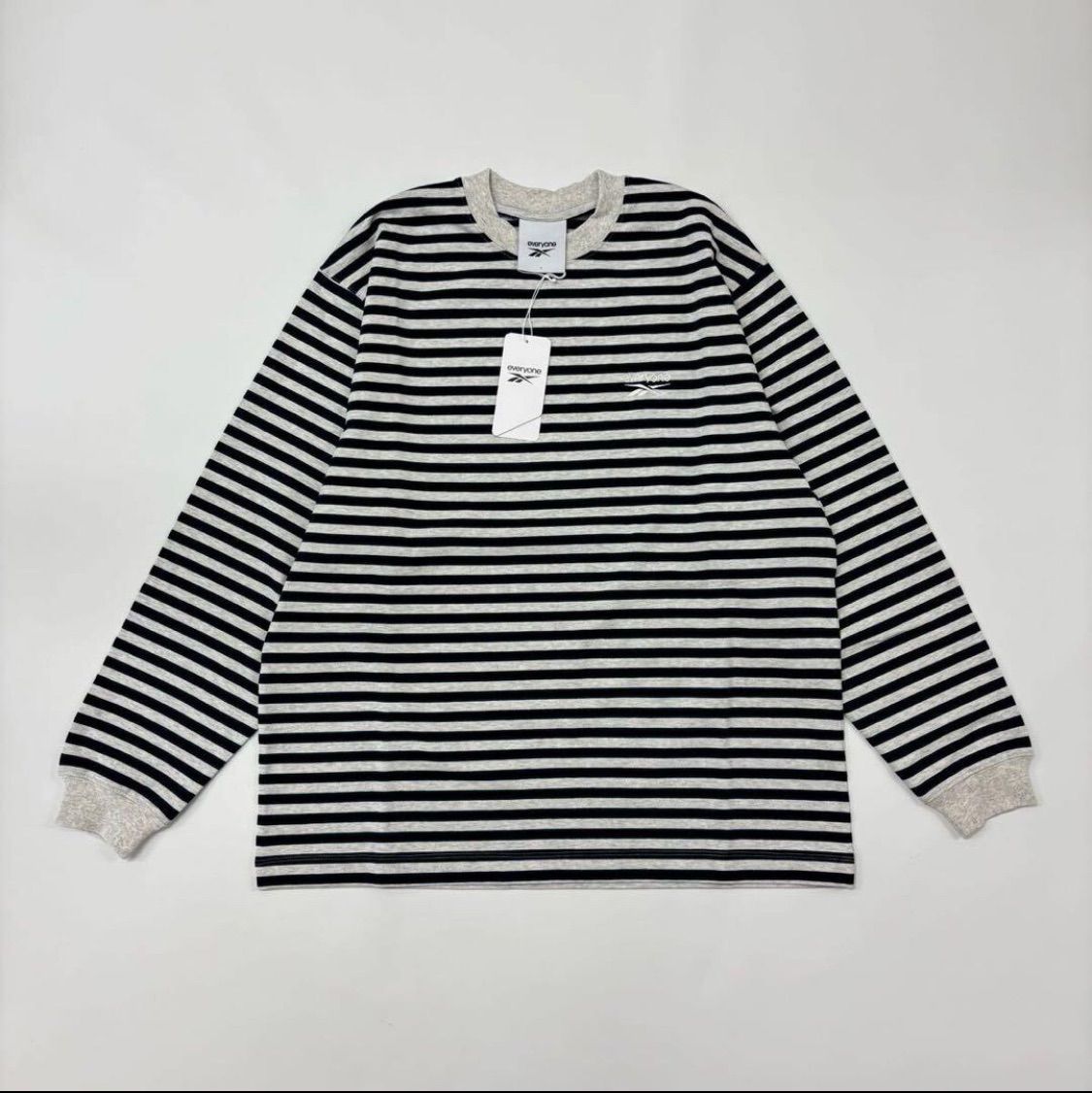 25ss 2025 新品 REEBOK everyone CLASSIC BORDER LONG SLEEVE TEE