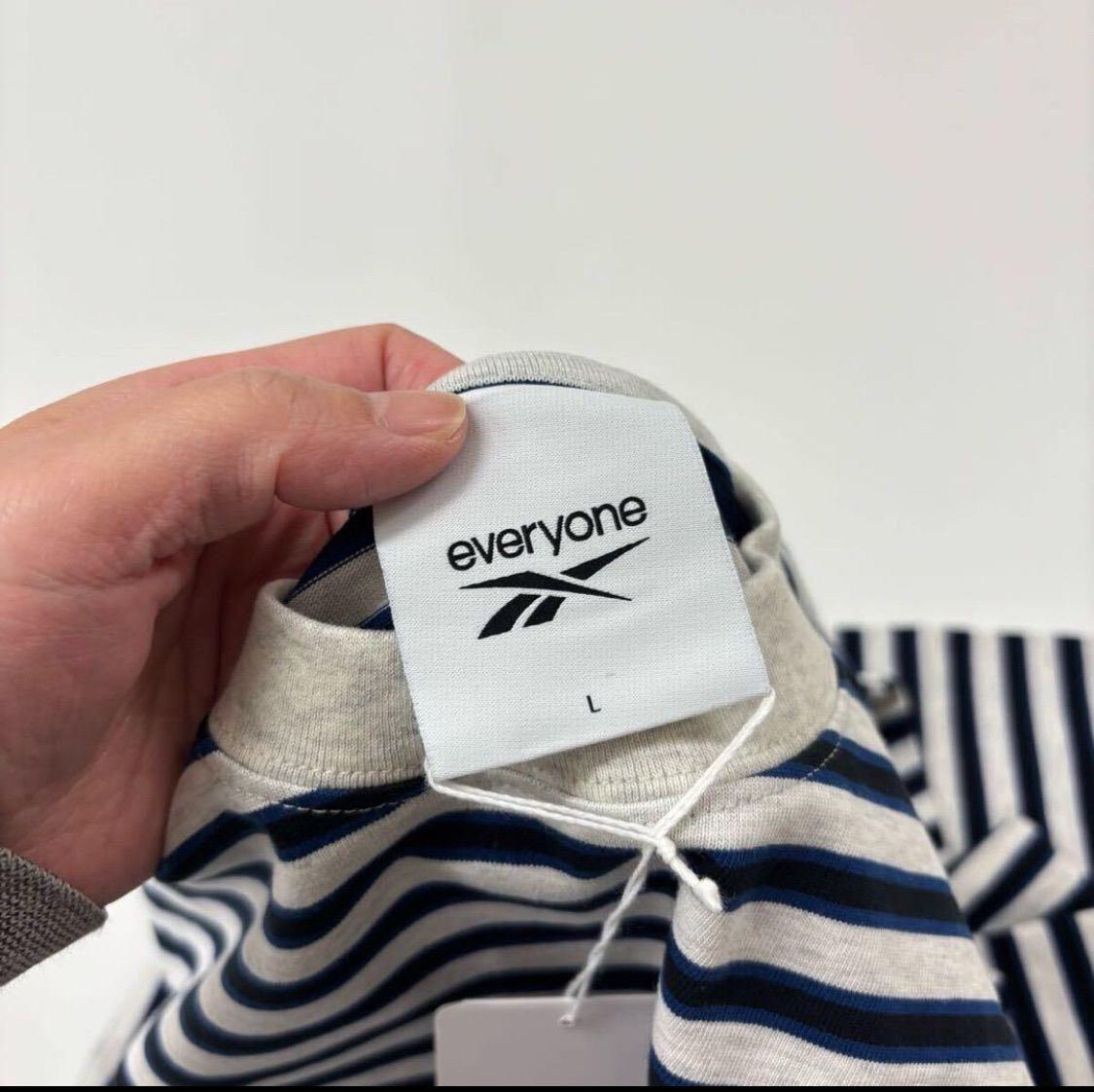 25ss 2025 新品 REEBOK everyone CLASSIC BORDER LONG SLEEVE TEE