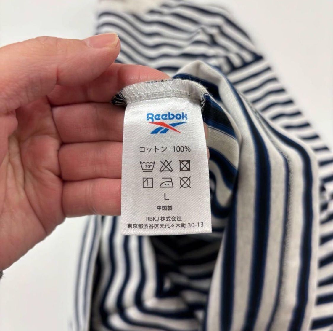 25ss 2025 新品 REEBOK everyone CLASSIC BORDER LONG SLEEVE TEE