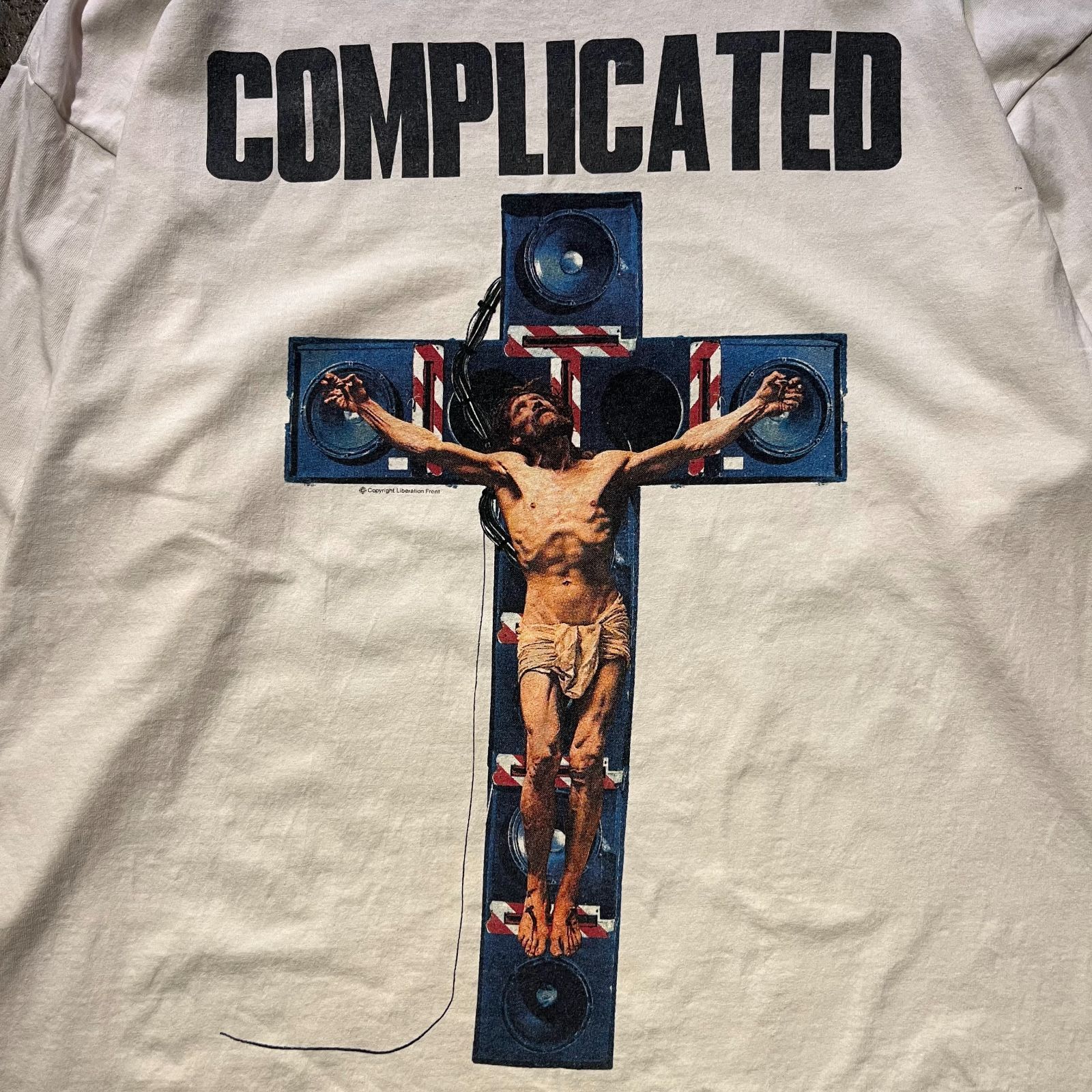 SAINT Mxxxxxx 23aw KK_LS TEE XXL COMPLICATED セントマイケル SAINT
