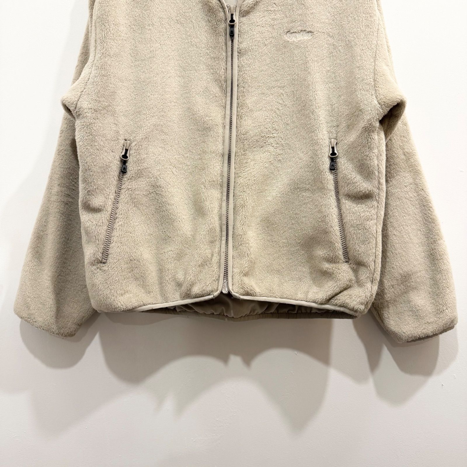 GYMPHLEX ジムフレックス ジップアップ ノーカラー フリースジャケット 