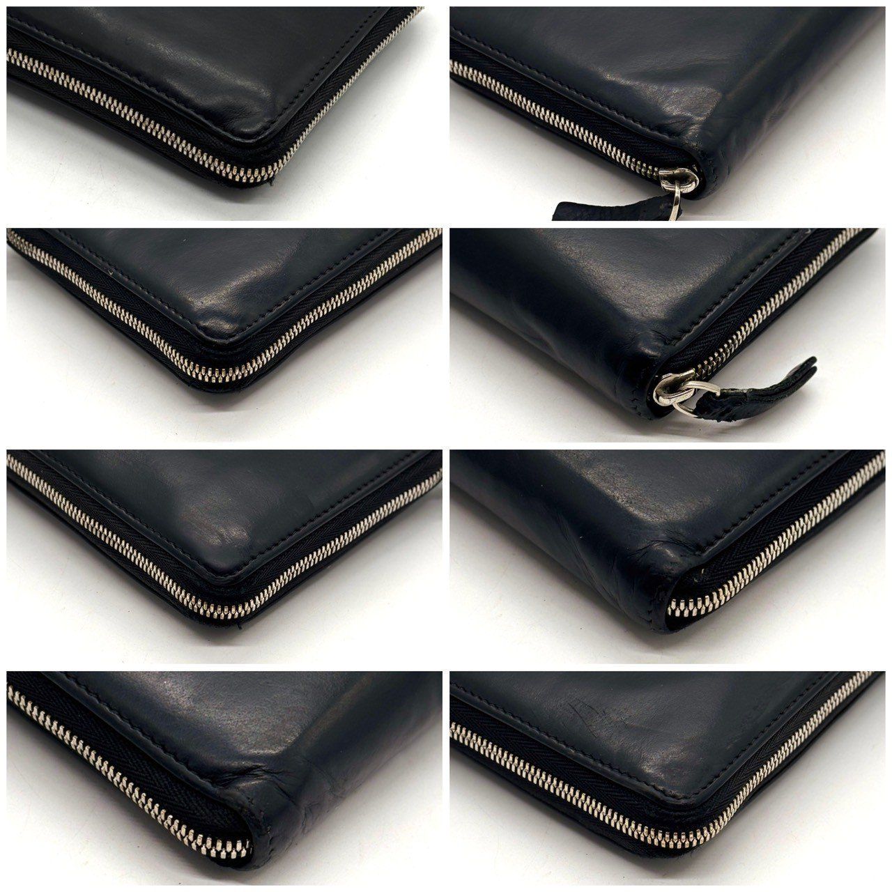 無骨な黒が魅せる日常】 BALENCIAGA バレンシアガ 長財布 ラウンド