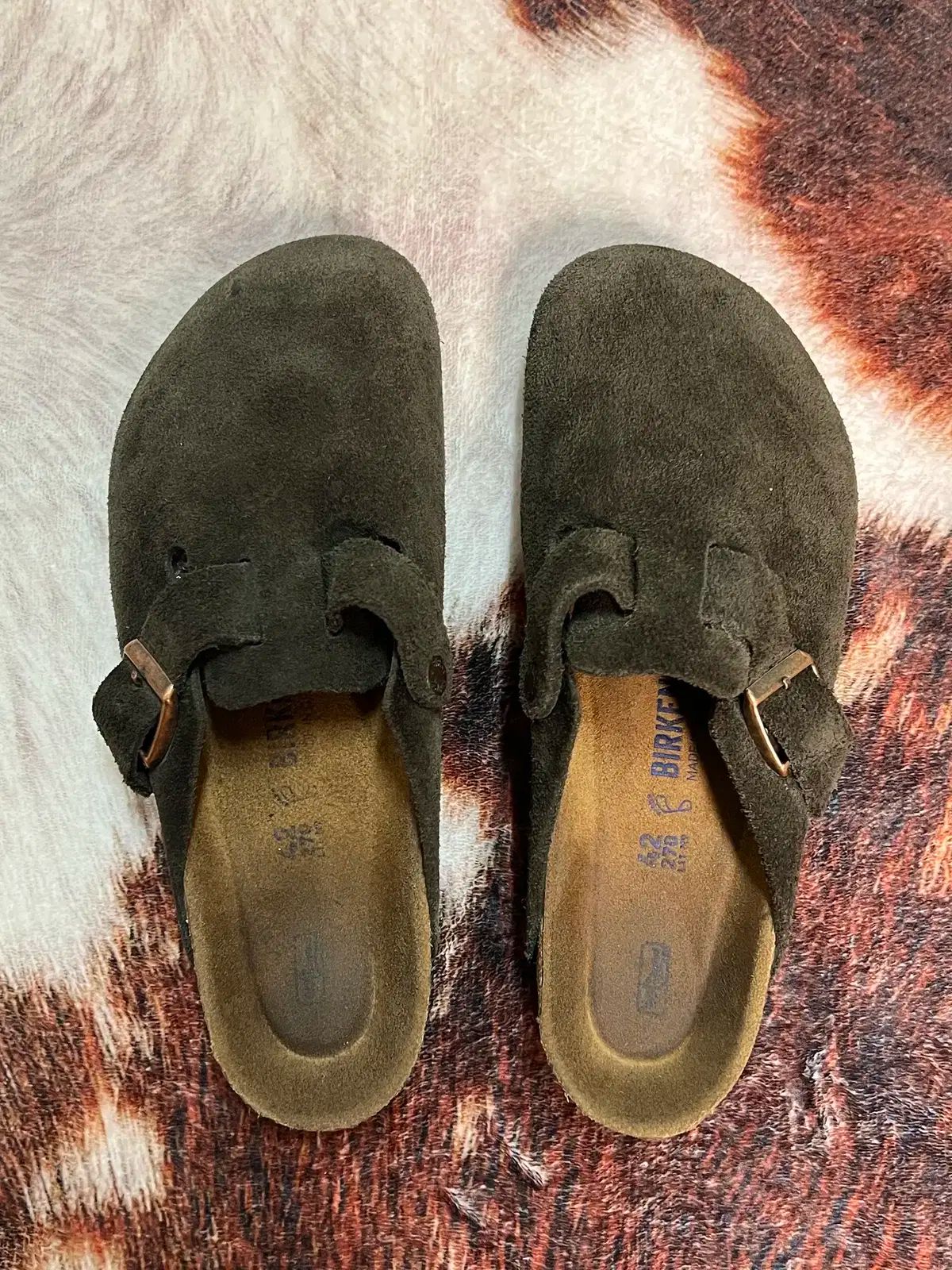 270 ビルケンシュトック ボストン ブラウン 42