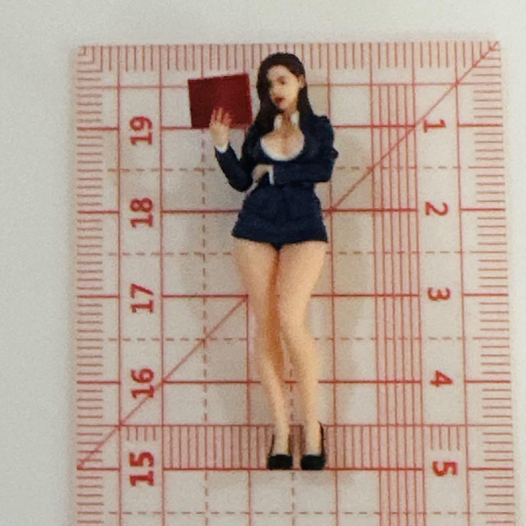 1/35 オーシャンコスモス 教師 フィギュア 1/64より大 ミニカーに