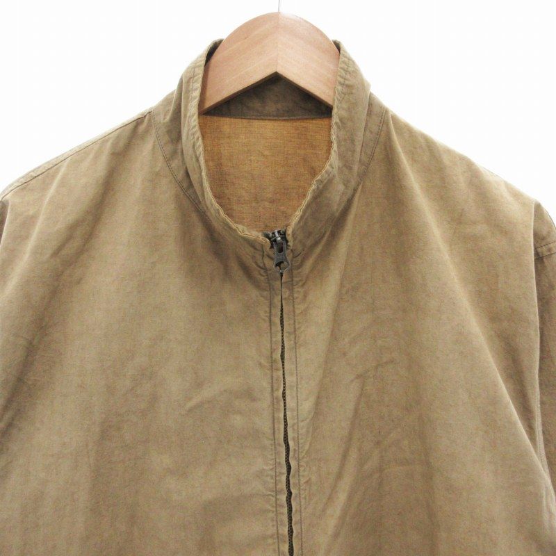 ネストローブ nest Robe CONFECT コットンリネンウェザージップシャツ