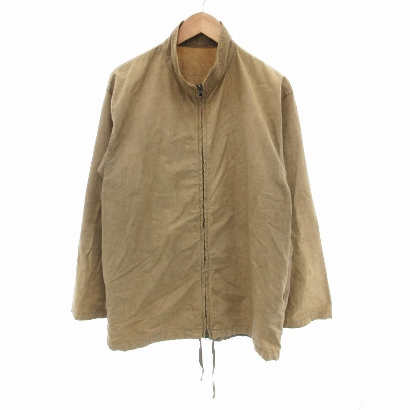 02201-0061 コットンリネンウェザージップシャツジャケット ネストローブ nest Robe CONFECT コットンリネンウェザージップシャツ