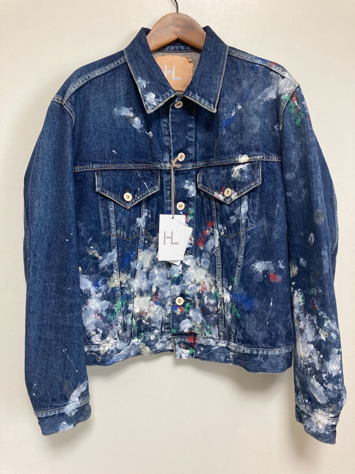 HERILL HL DENIM SPLASH JACKET size2 デニムジャケット - メルカリ