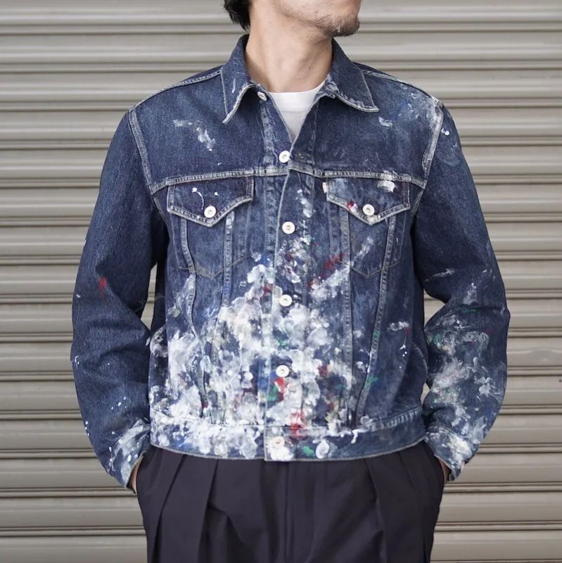 ジャケット・アウター HL Denim Splash Jacket HERILL HL Denim Splash Jacket [Vintage Worn]